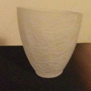 Two new in original box replacement frosted glasses lamp shades